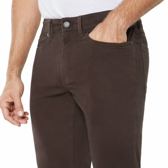 GAP Slim Fit 36x30 5-Pocket Pant Brown - Picture 11 of 13